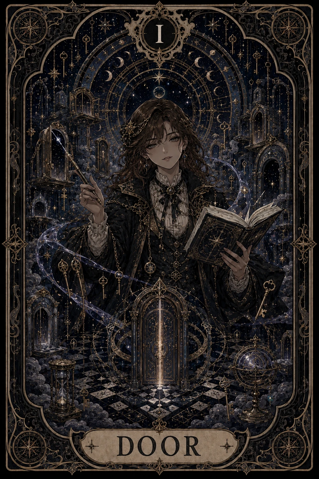 Door pathway card